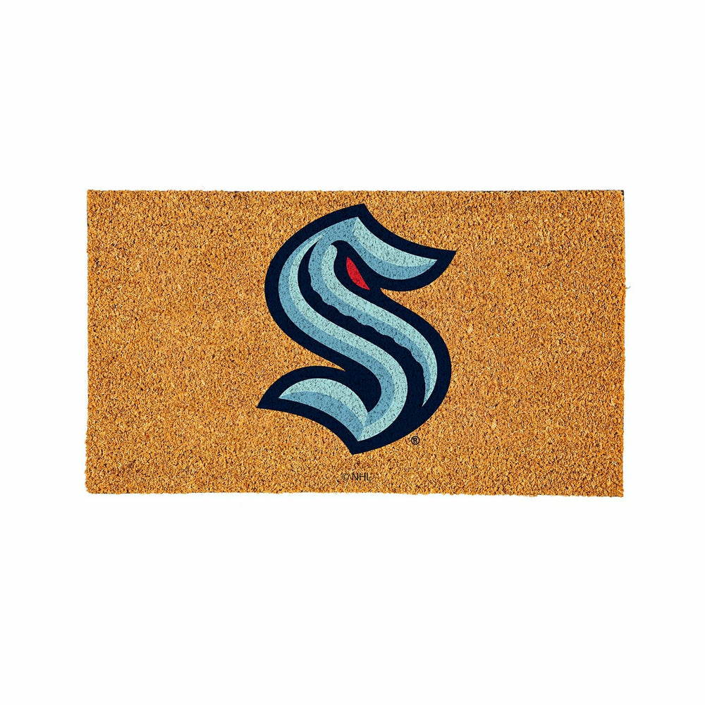 Coir Mat, 16"x28", Seattle Kraken, NHL