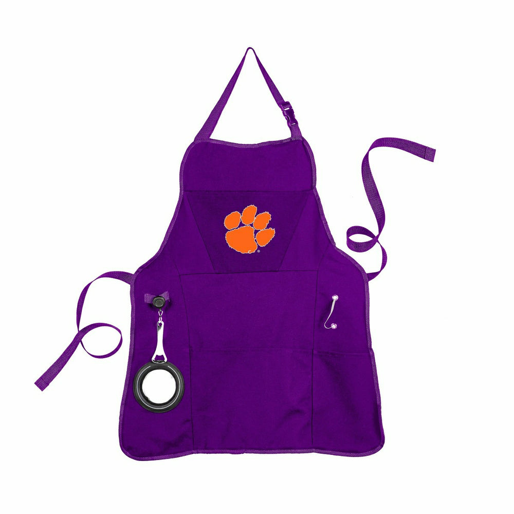 Clemson University Tigers Logo Mens Grilling Utility Apron, Home, Collegiate