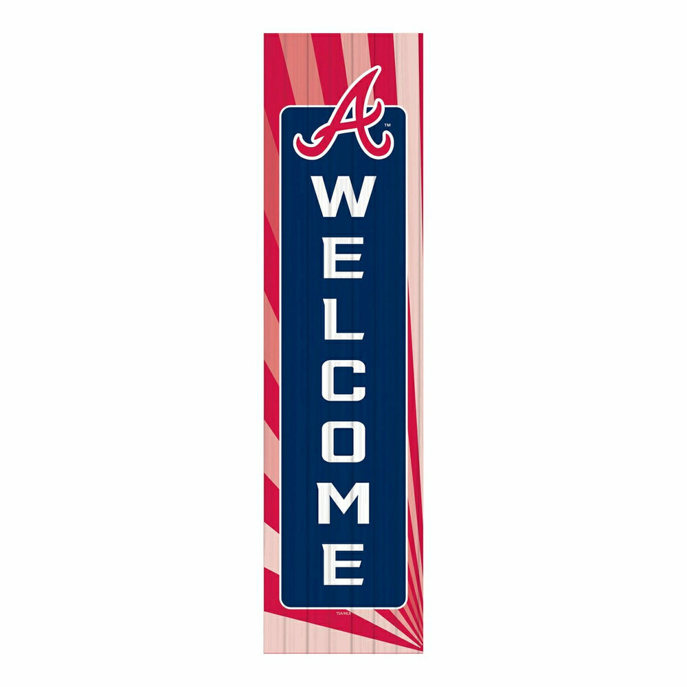 Atlanta Braves, Summer Seasonal Leaner, 46" Single Sided, MLB, Home