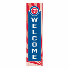 Chicago Cubs, Summer Seasonal Leaner, 46" Single Sided, MLB, Home