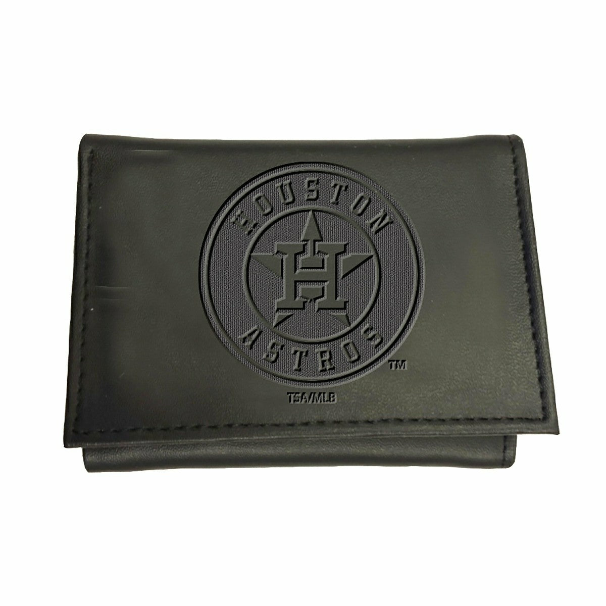 Houston Astros Tri-Fold Wallet Black, MLB, Home