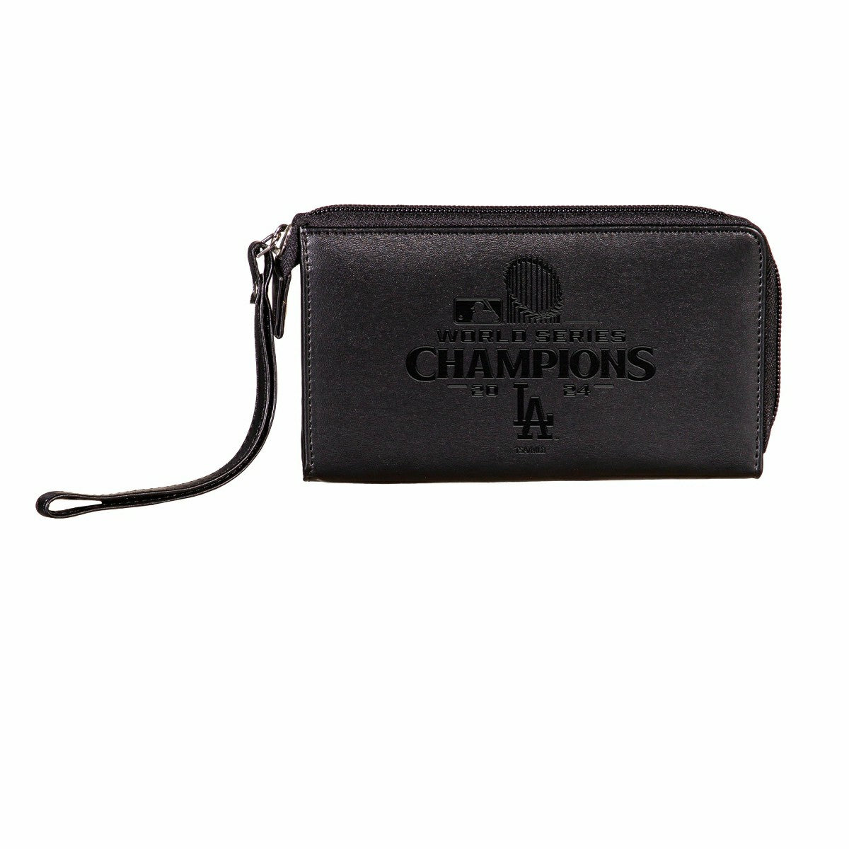 Los Angeles Dodgers Wristlet Wallet, Black, SC24 Champions, MLB, Home
