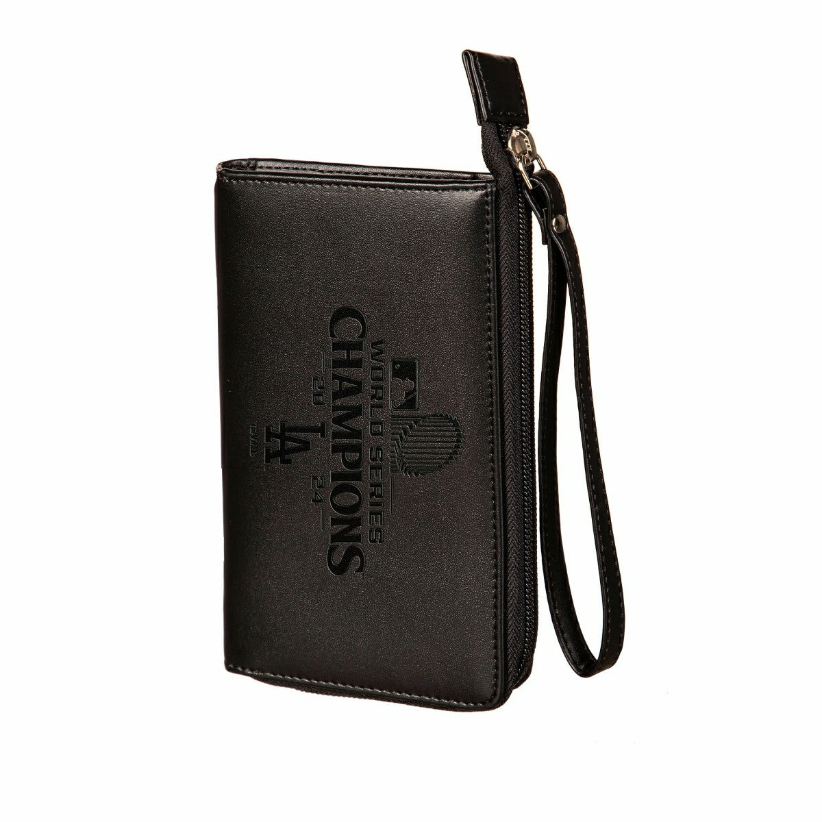 Los Angeles Dodgers Wristlet Wallet, Black, SC24 Champions, MLB, Home
