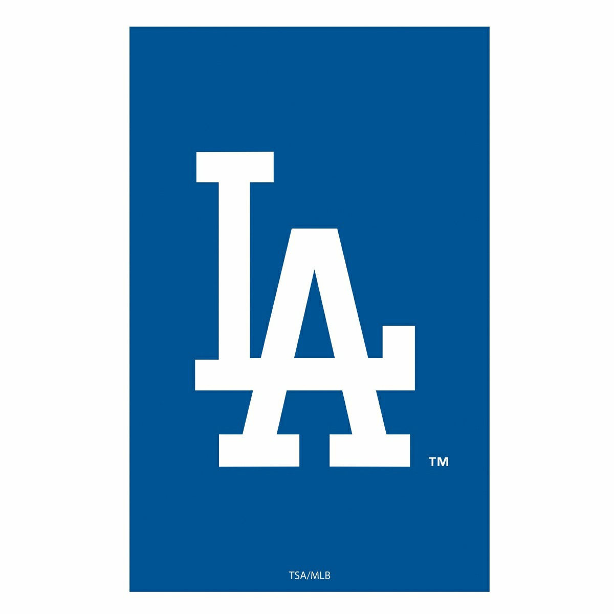 Los Angeles Dodgers Applique Flag, Reg, MLB, Home