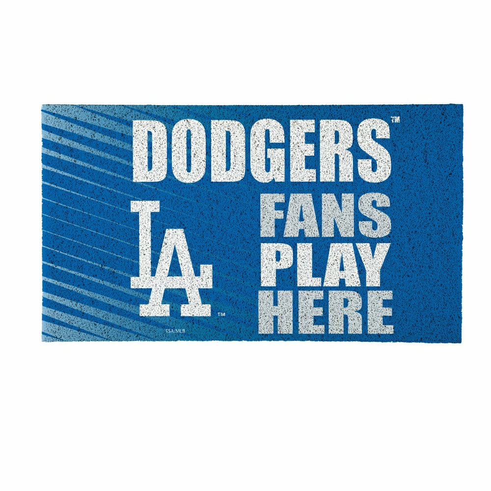 Los Angeles Dodgers Fan Mat, 28"x16", MLB