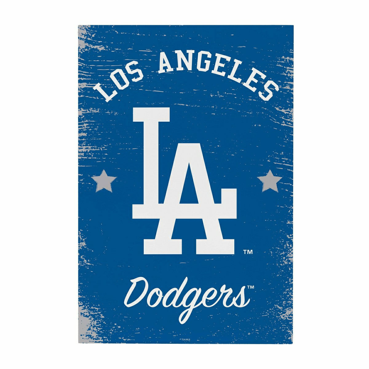 Los Angeles Dodgers Wood Wall Sign, 16x24, MLB, Home