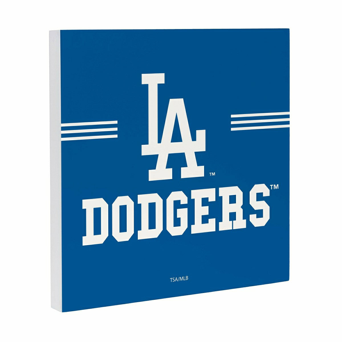 Los Angeles Dodgers Wood Wall Sign, 12x12, MLB, Home