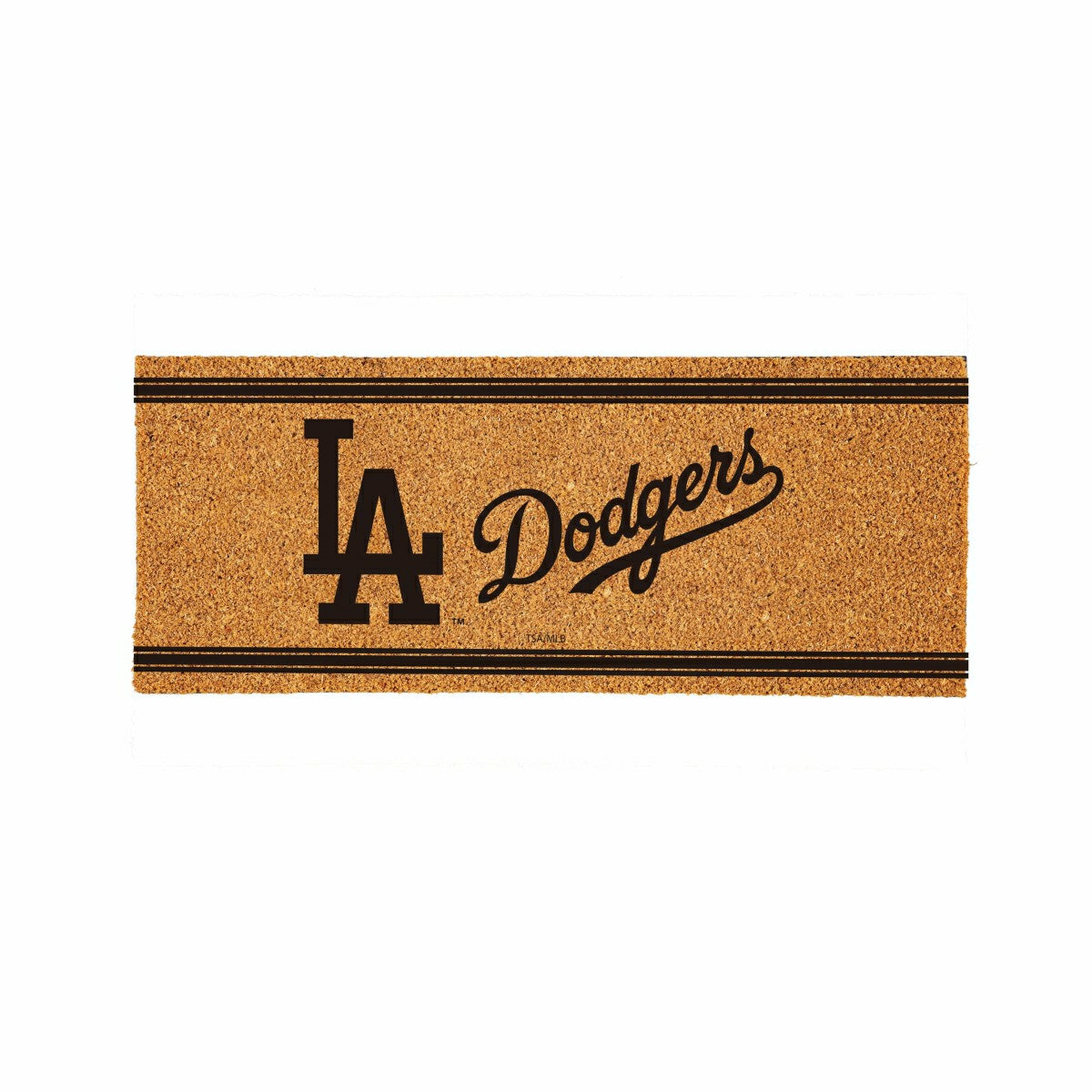 Los Angeles Dodgers Extra Large One Color Coir Mat, 60"x24", MLB