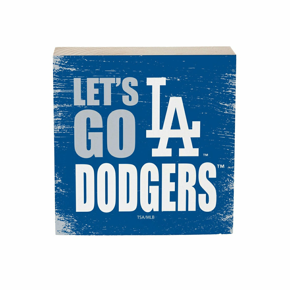 Los Angeles Dodgers Plock, Down Home Fans, 6x6, MLB, Home