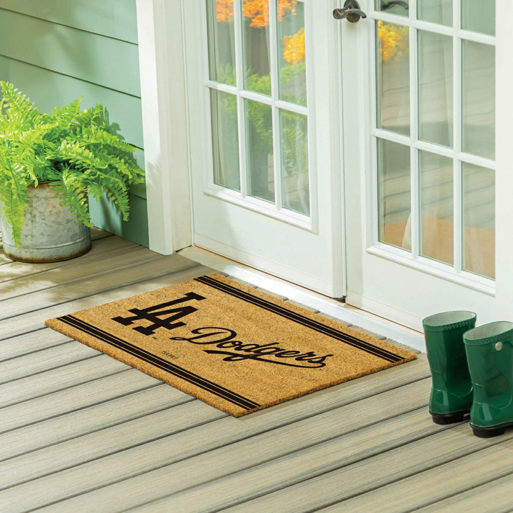 Los Angeles Dodgers Large One Color Coir Mat, 36"x24", MLB