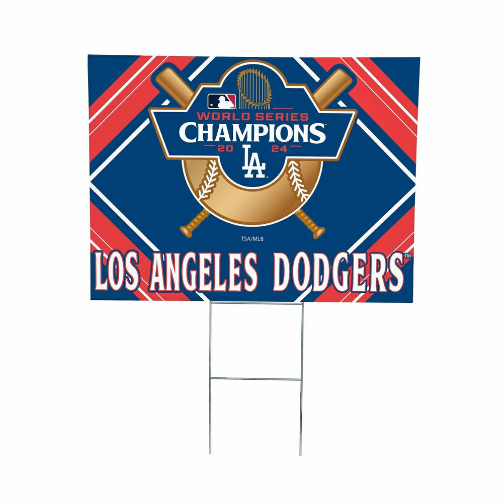 Los Angeles Dodgers World Series Champions 2024 Yard Sign, MLB, Home