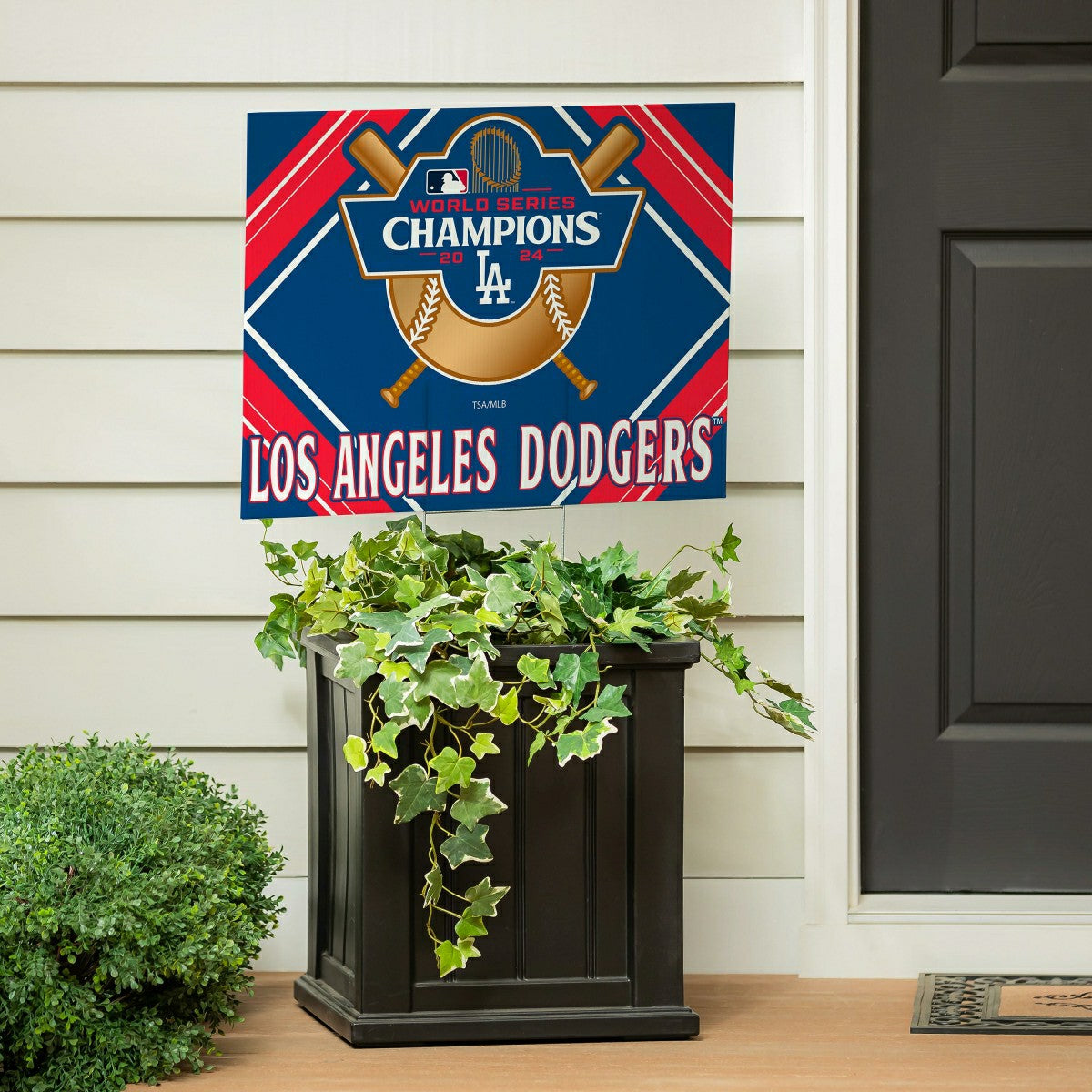 Los Angeles Dodgers World Series Champions 2024 Yard Sign, MLB, Home