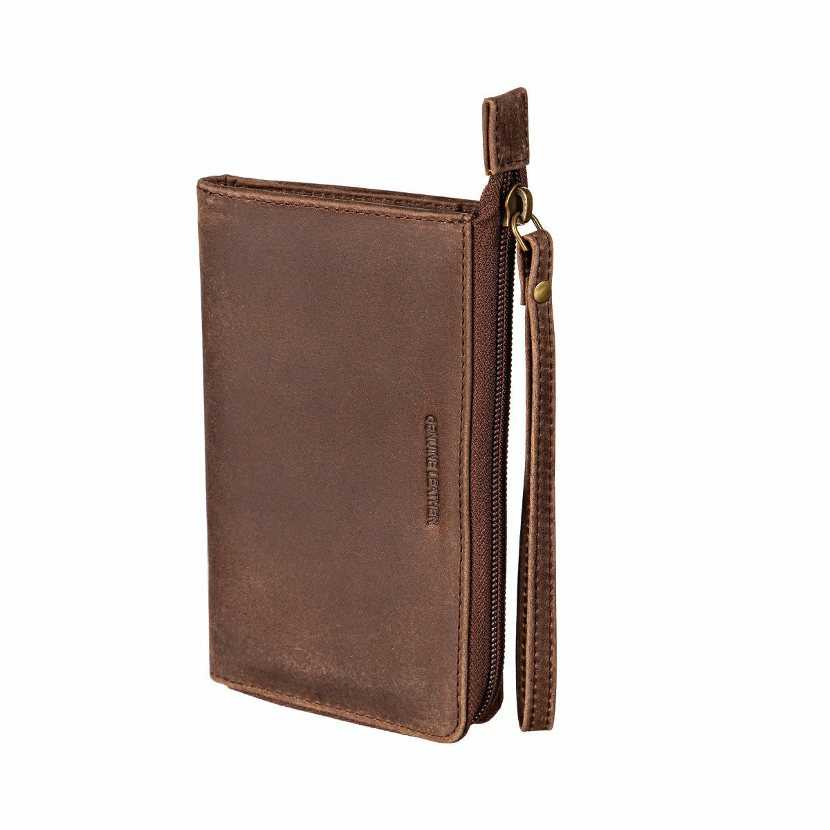 Los Angeles Dodgers Wristlet Wallet Brown, MLB, Home