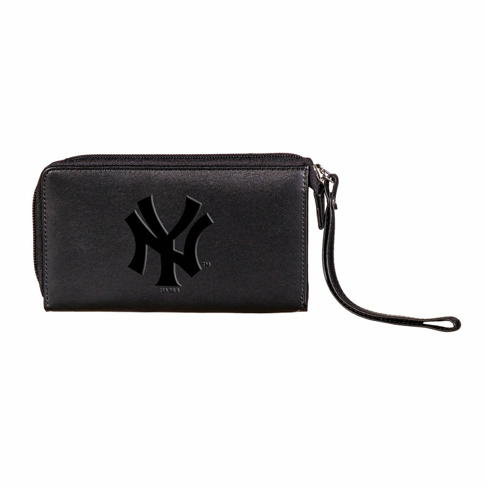 New York Yankees Wristlet Wallet Black, MLB, Home