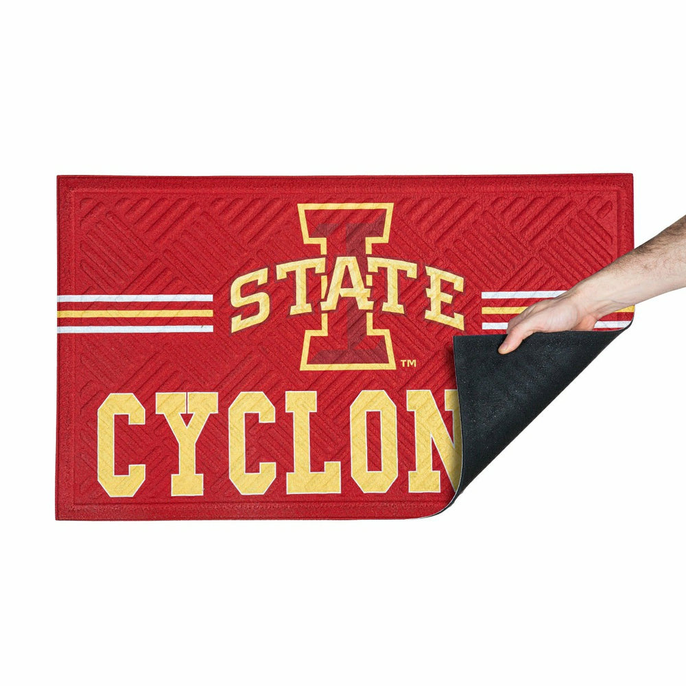 Embossed Mat, Cross Hatch, Iowa State University, Sale, Collegiate