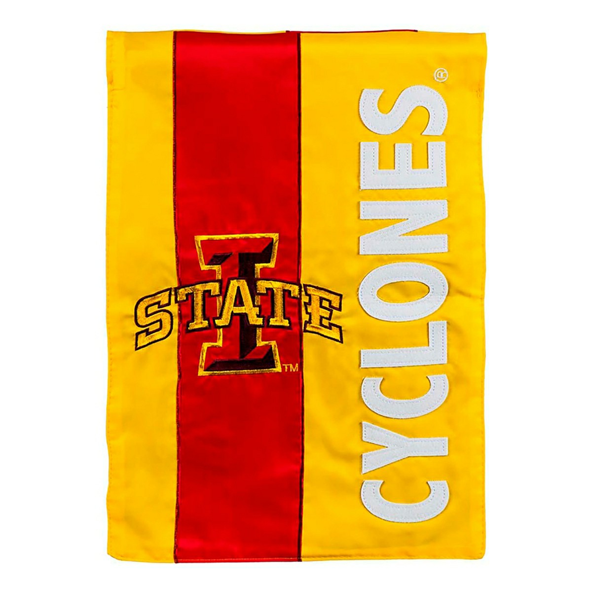 Double-Sided Embellished NCAA College Team Pride Applique House Flag, , Sale, Collegiate, Home