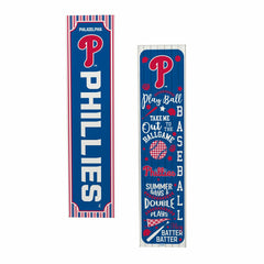 Philadelphia Phillies, Spring Seasonal Leaner, 46" Double Sided, MLB, Home