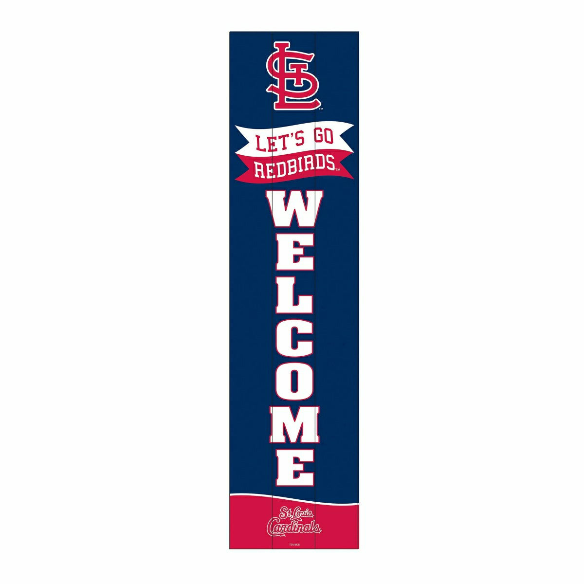 St Louis Cardinals, 46" Leaner, MLB, Home
