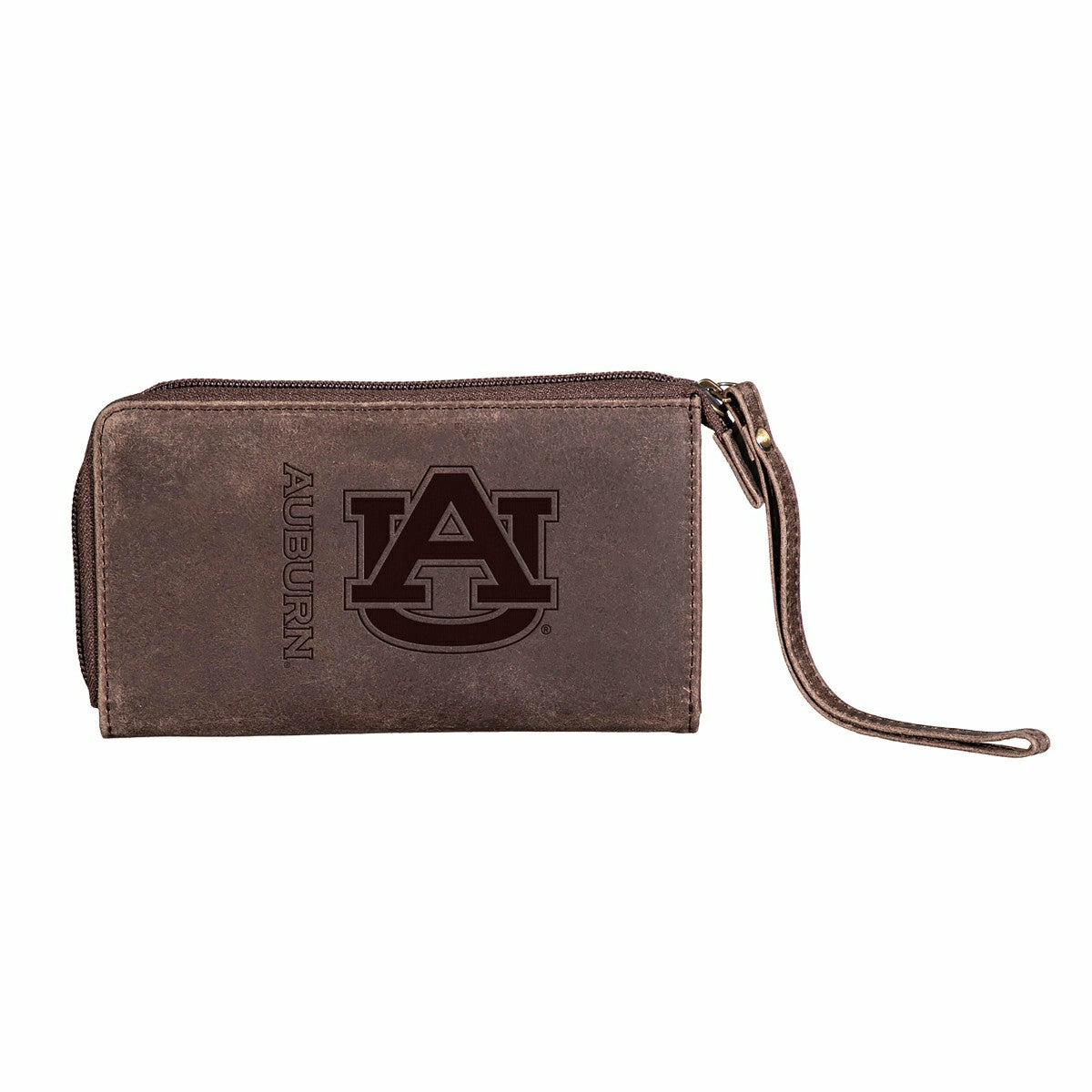 Wristlet Wallet, Brown, Auburn University, Collegiate, Home