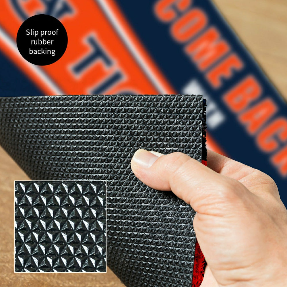 28" x 16" PVC Trapper Mat, Come Back with Tickets, Auburn University, Collegiate