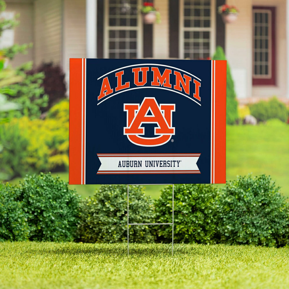 Auburn University Coroplast Yard Sign Alumni, Collegiate, Home