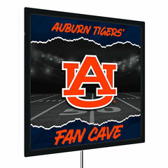 Auburn University 23"H x 23"L LED Wall Decor, Edgelite, Square, Collegiate, Home