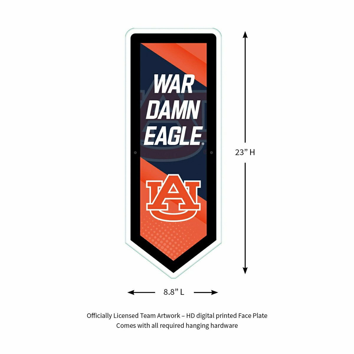 LED Wall Decor, Pennant, Auburn University, Collegiate, Home