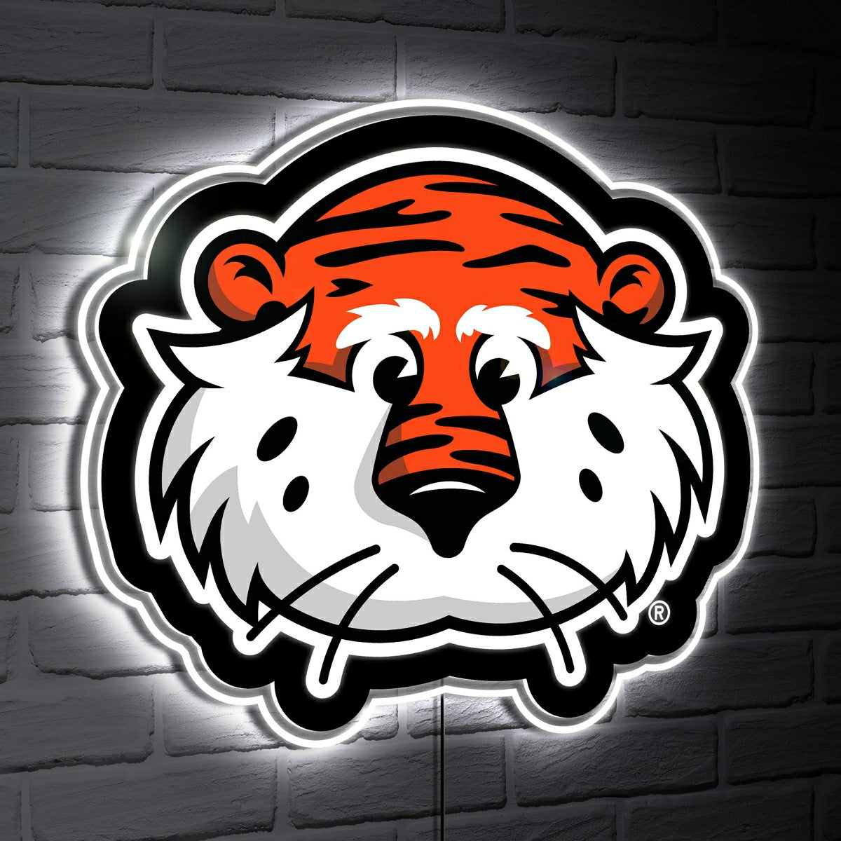 LED Wall Decor, Glazelite, College Mascot, Auburn University, Collegiate, Home