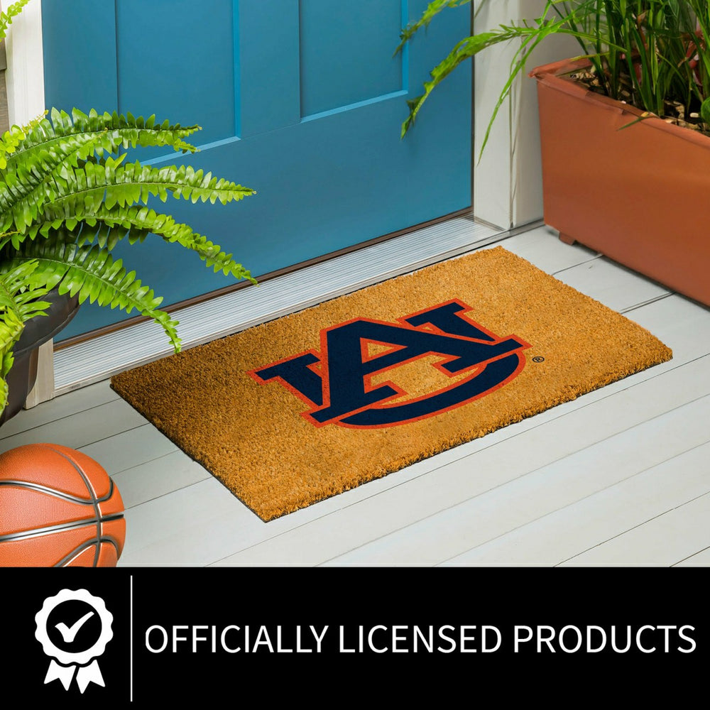 Coir Mat, 16"x28", Auburn University, Collegiate