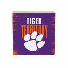 Clemson University Plock, Down Home Fans, 6x6, Collegiate, Home