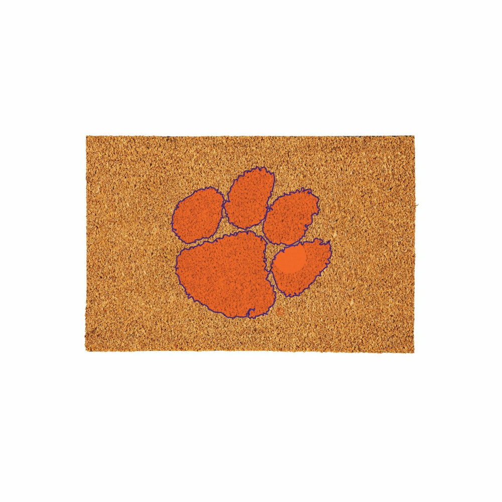 Clemson University Large Full Color Coir Mat, 36"x24", Collegiate