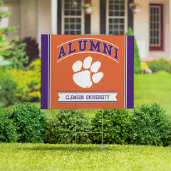 Clemson University Coroplast Yard Sign Alumni, Collegiate, Home