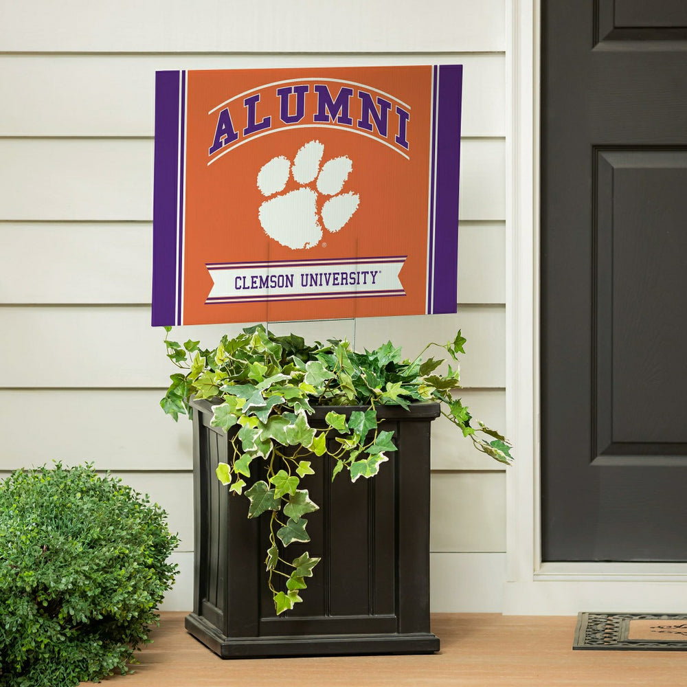 Clemson University Coroplast Yard Sign Alumni, Collegiate, Home