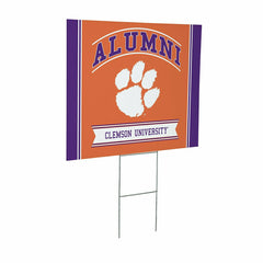 Clemson University Coroplast Yard Sign Alumni, Collegiate, Home