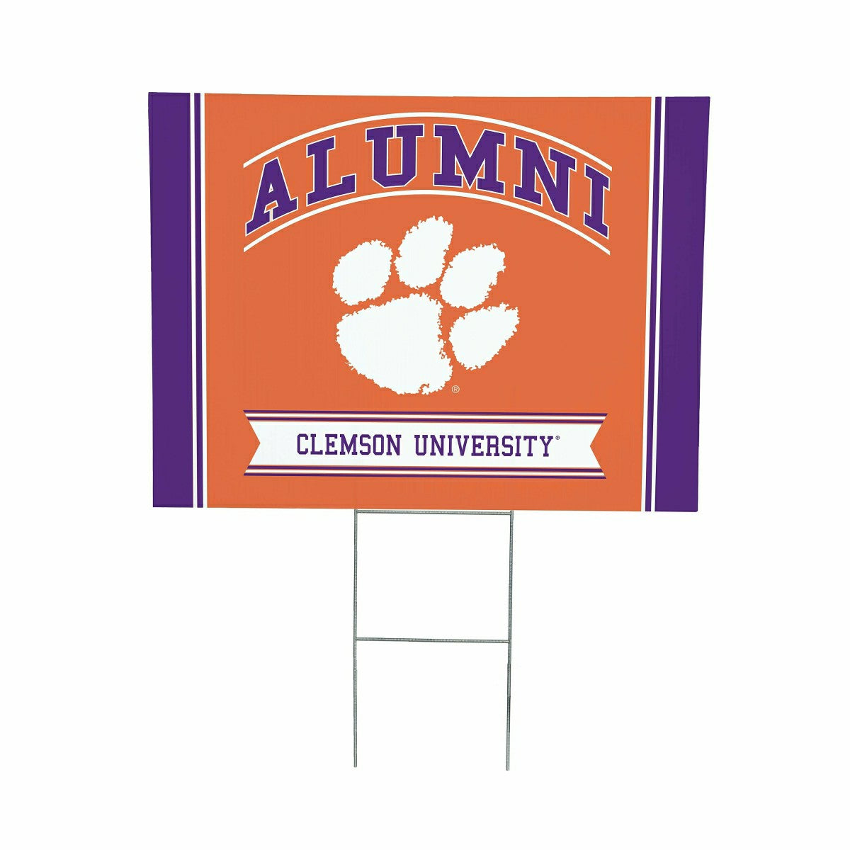 Clemson University Coroplast Yard Sign Alumni, Collegiate, Home