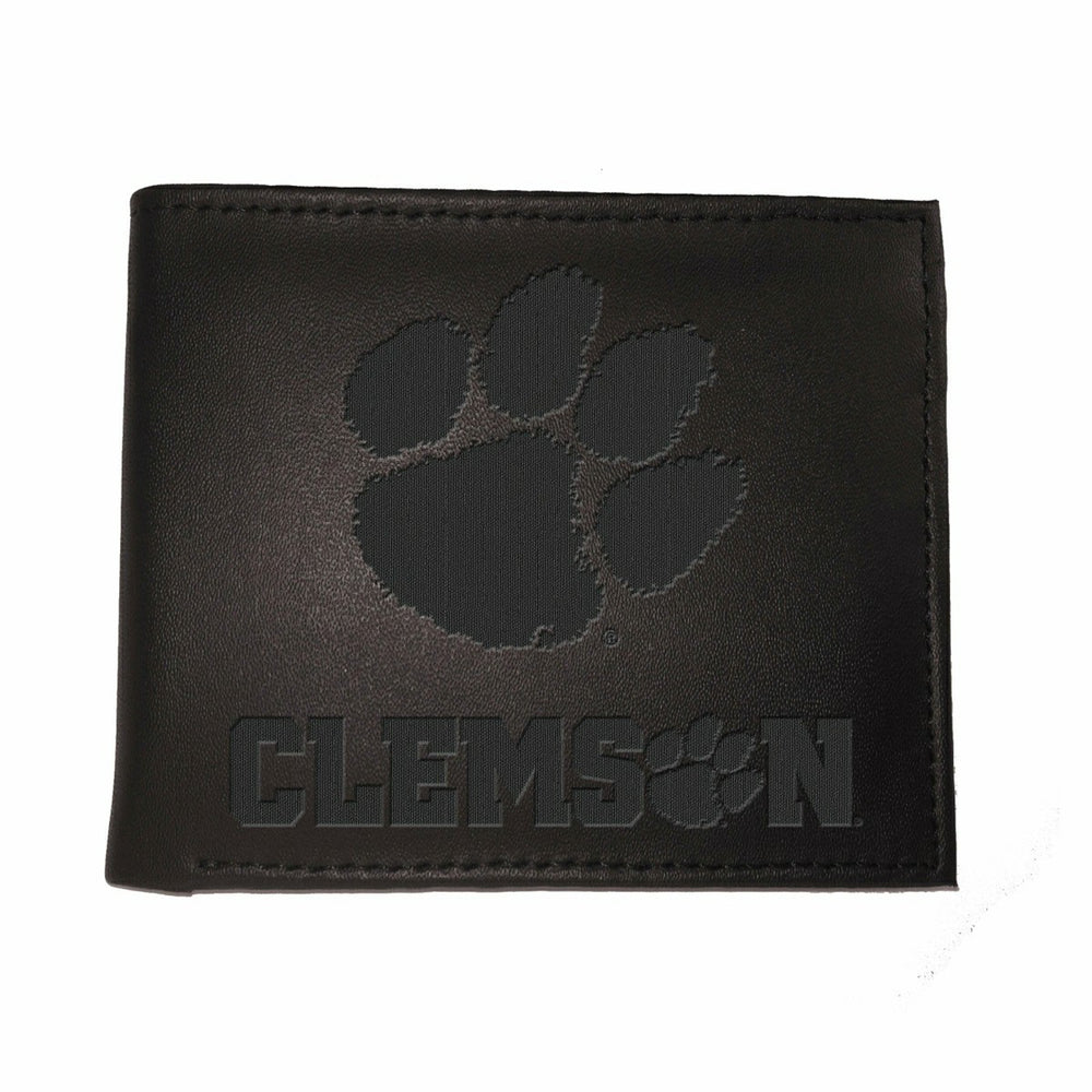 Clemson University, Bi-Fold Wallet, Black, Collegiate, Home