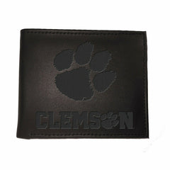 Clemson University, Bi-Fold Wallet, Black, Collegiate, Home