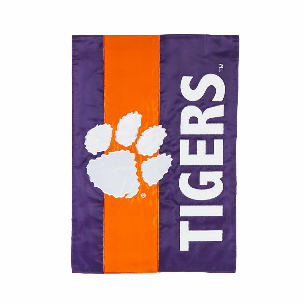 Clemson University Embellished Garden Flag, Collegiate, Home