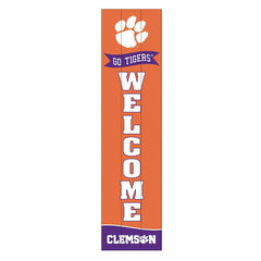 Clemson University Large Single Sided Leaner, 46", Collegiate, Home