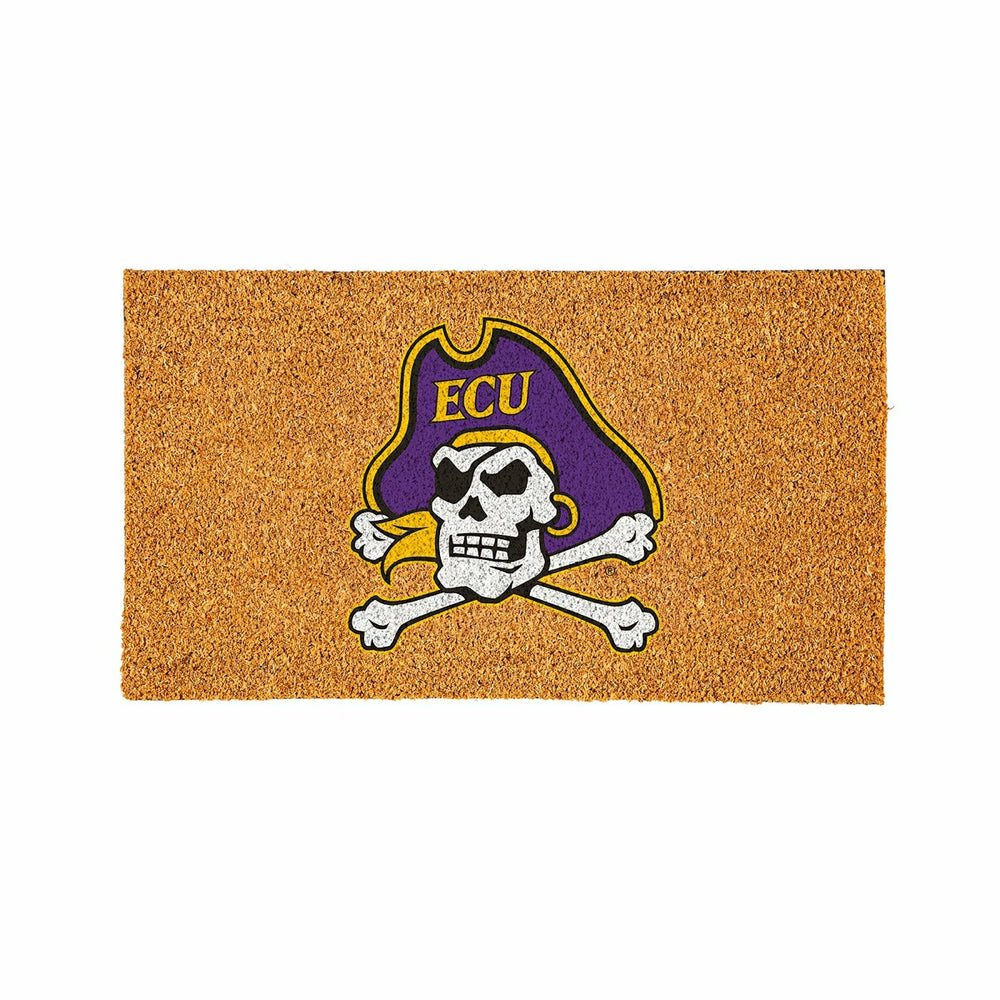 Coir Mat, 16"x28", East Carolina University, Collegiate