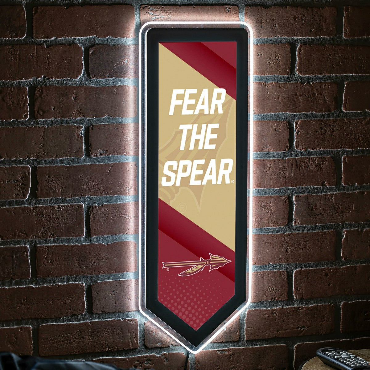 LED Wall Decor, Pennant, Florida State University, Collegiate, Home