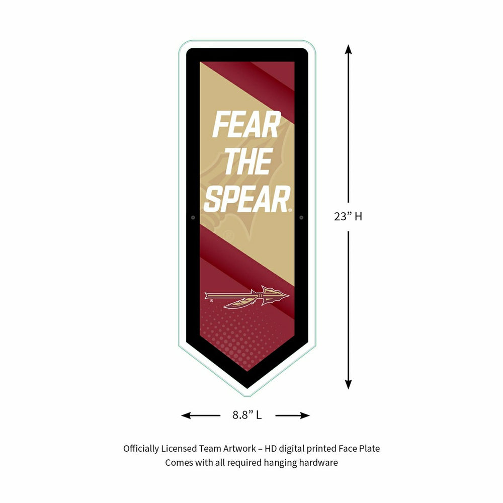 LED Wall Decor, Pennant, Florida State University, Collegiate, Home