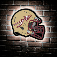 LED Wall Decor, Helmet, Florida State University, Collegiate, Home