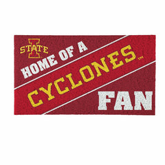 Iowa State University, PVC Mat COLOR, Home of a Fan, Collegiate