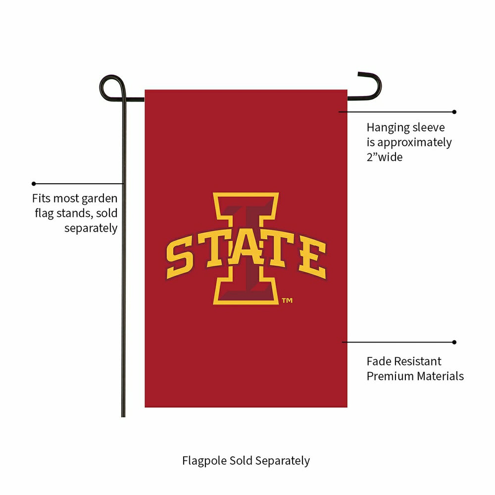 Applique Flag, Gar., Iowa State University, Collegiate, Home