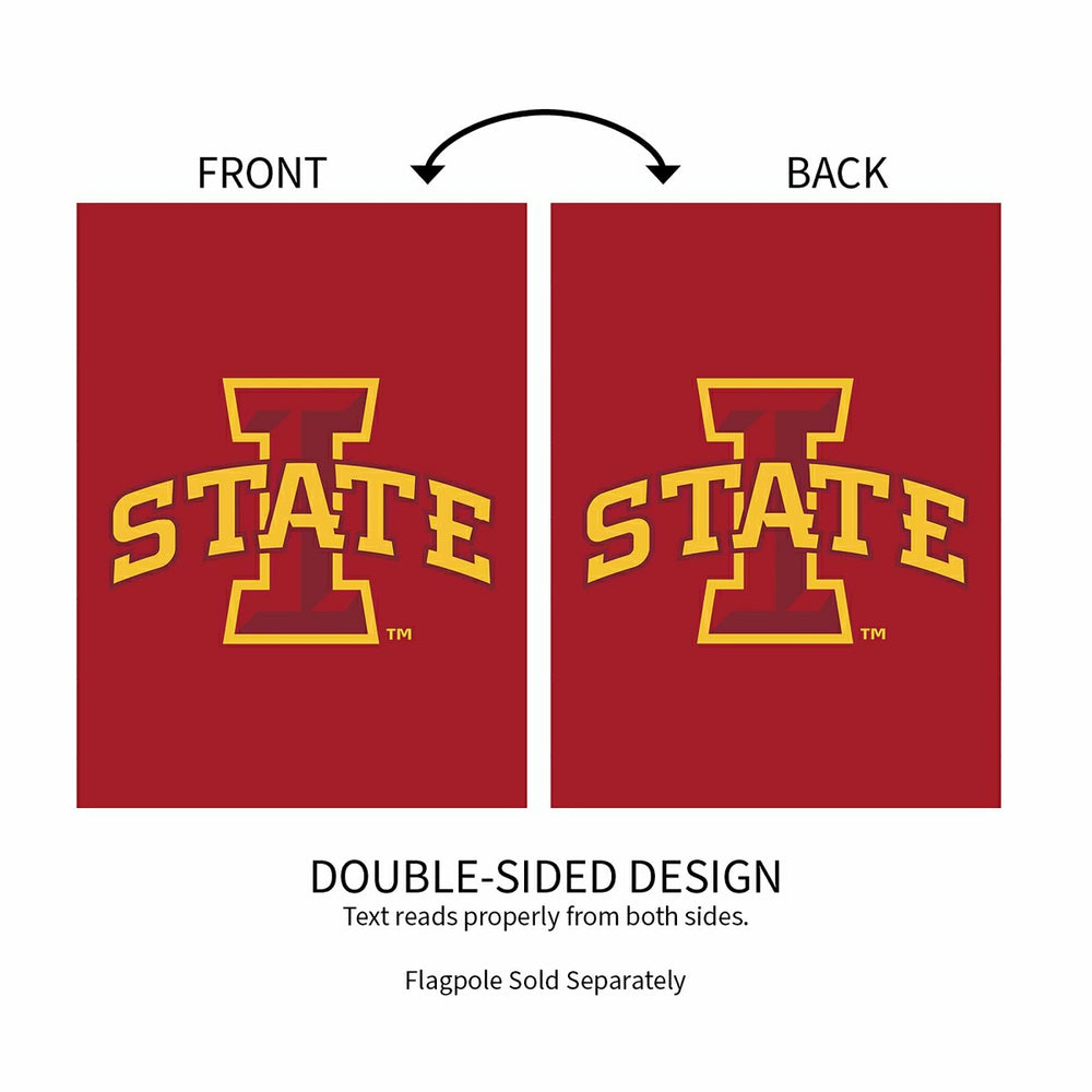 Applique Flag, Gar., Iowa State University, Collegiate, Home