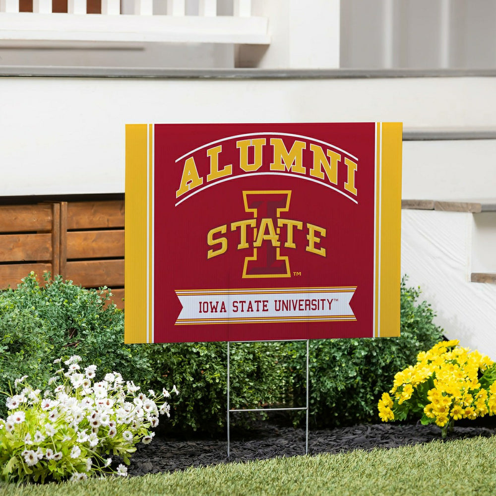 Iowa State University Coroplast Yard Sign Alumni, Collegiate, Home
