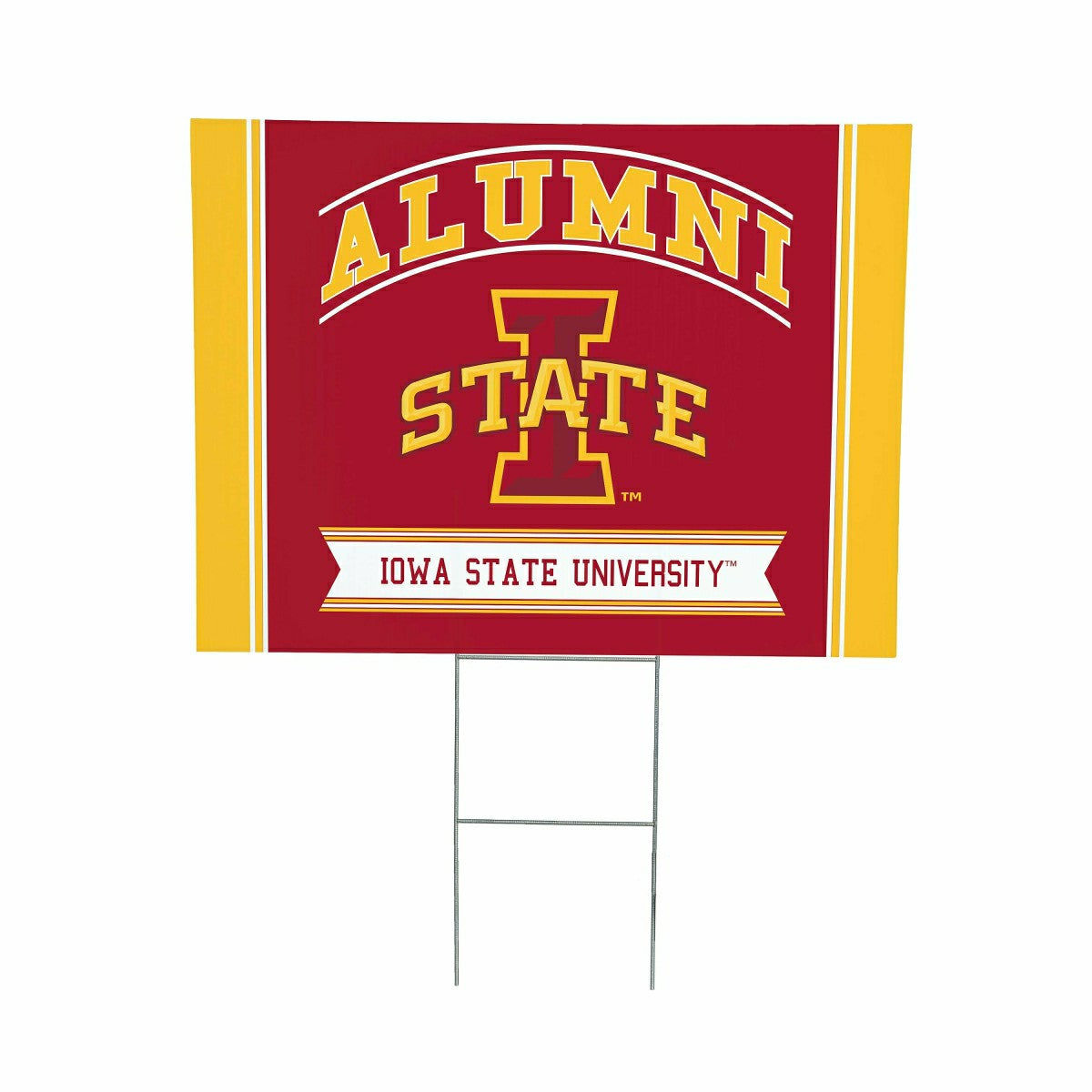 Iowa State University Coroplast Yard Sign Alumni, Collegiate, Home