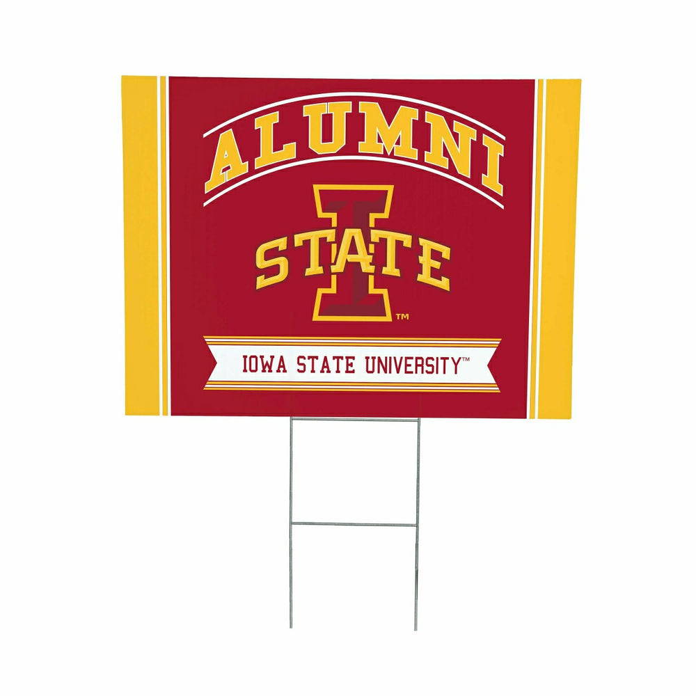 Iowa State University Coroplast Yard Sign Alumni, Collegiate, Home