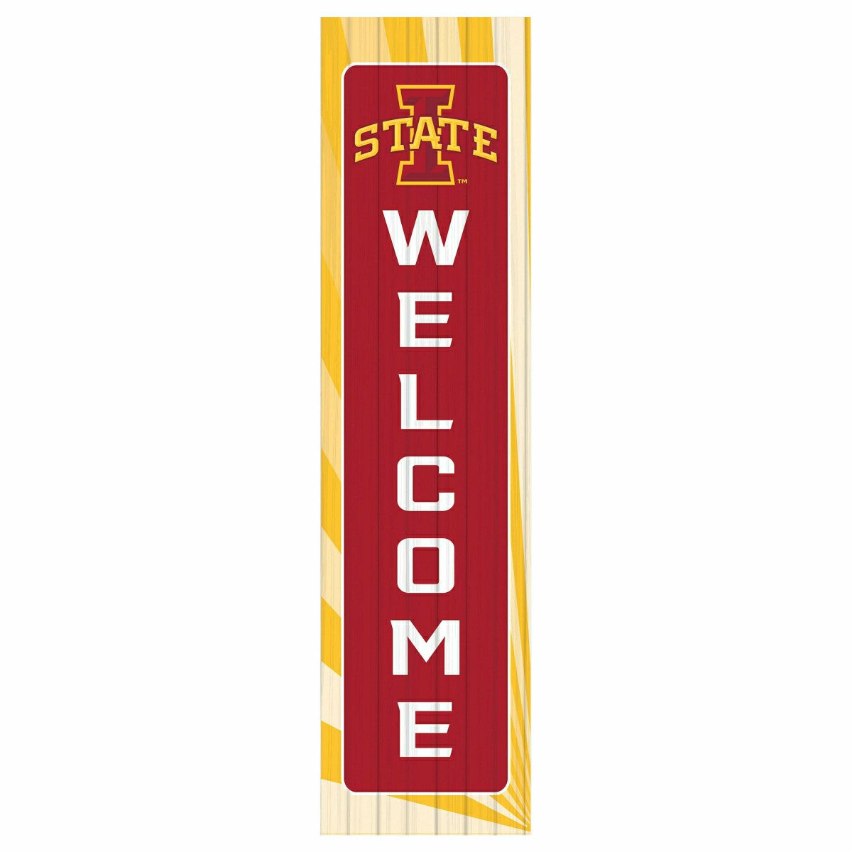 Iowa State University Summer Seasonal Single Sided Large Leaner, 46", Collegiate, Home